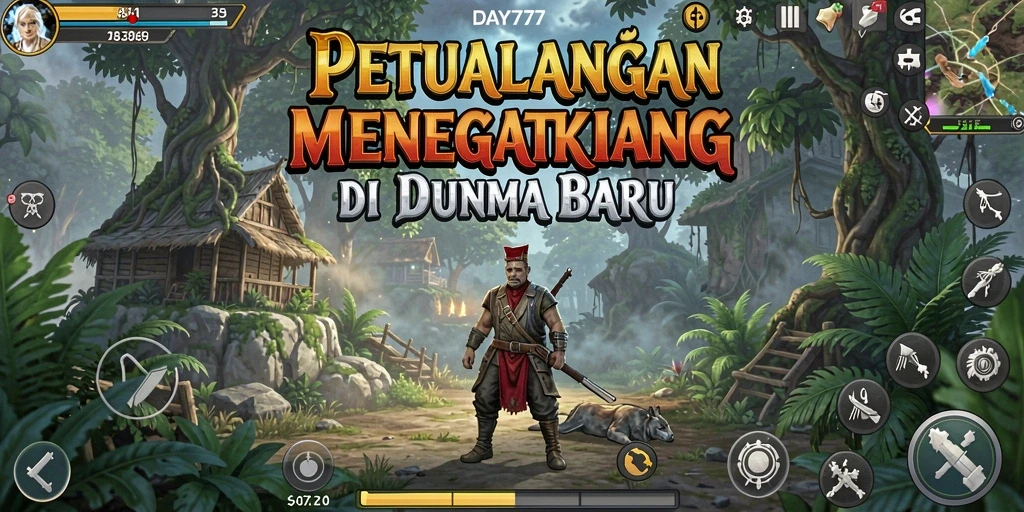 Tampilan gameplay <strong>DAY777</strong> yang mendebarkan dan penuh warna.
