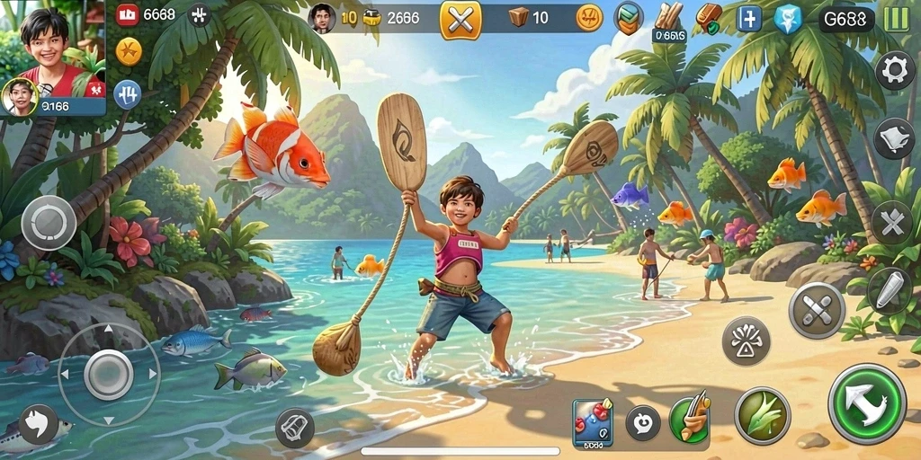 Screenshot G668 menampilkan gameplay yang menyenangkan dan interaktif.