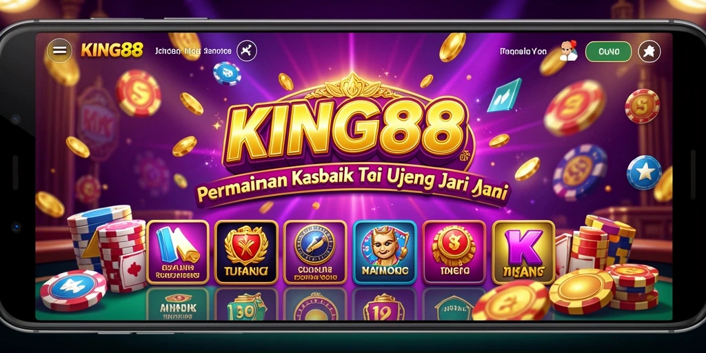 Screenshot gameplay KING88 dengan grafis menakjubkan dan interaksi pemain.