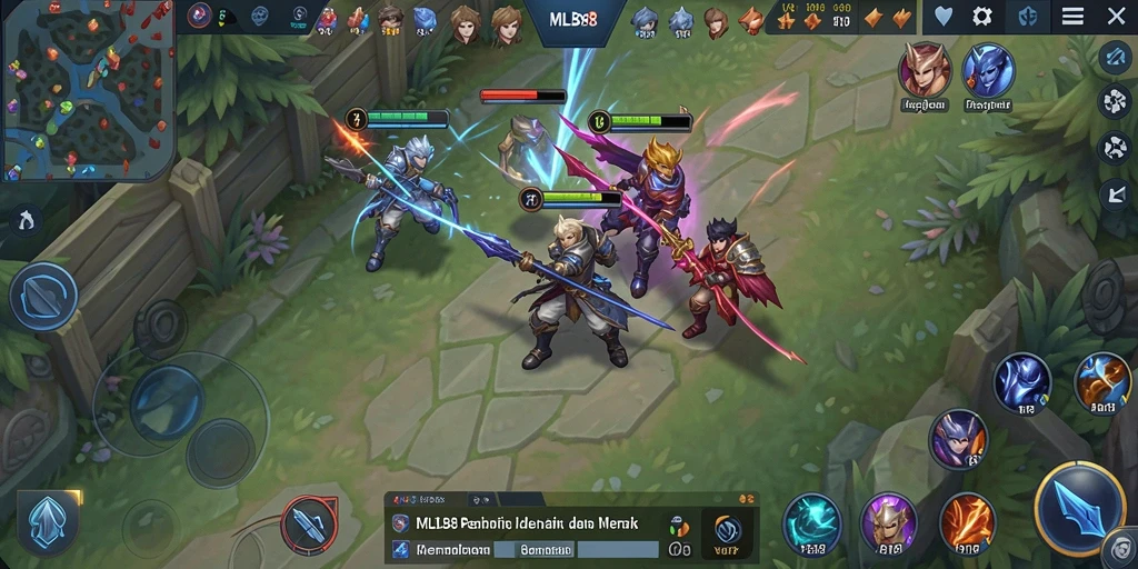Tampilan gameplay seru dan santai di MLBB8.