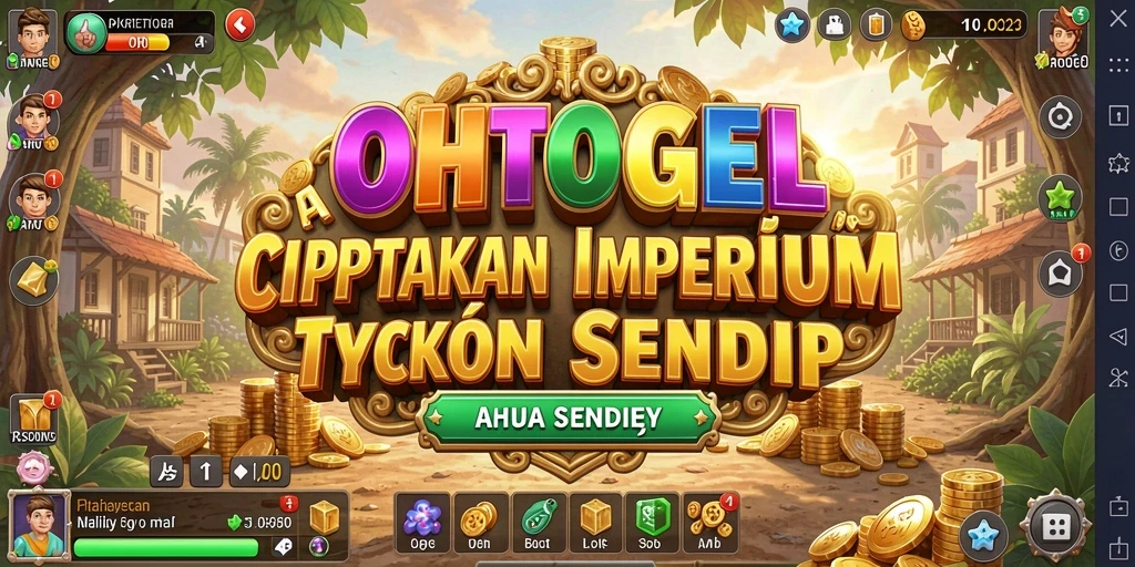 Tampilan gameplay OHTOGEL yang menarik dengan elemen Tycoon.