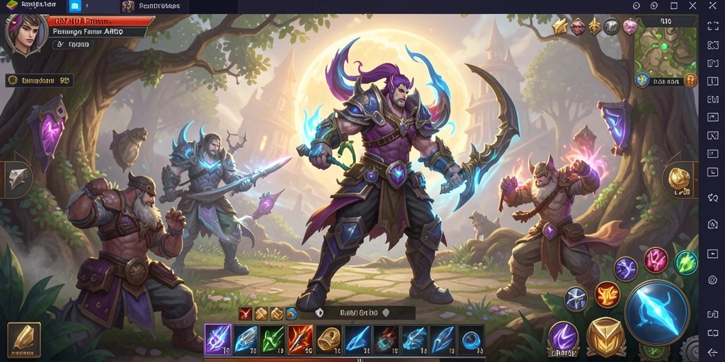 Tampilan gameplay menarik dari REMI101 dengan aksi ARPG yang mendebarkan.