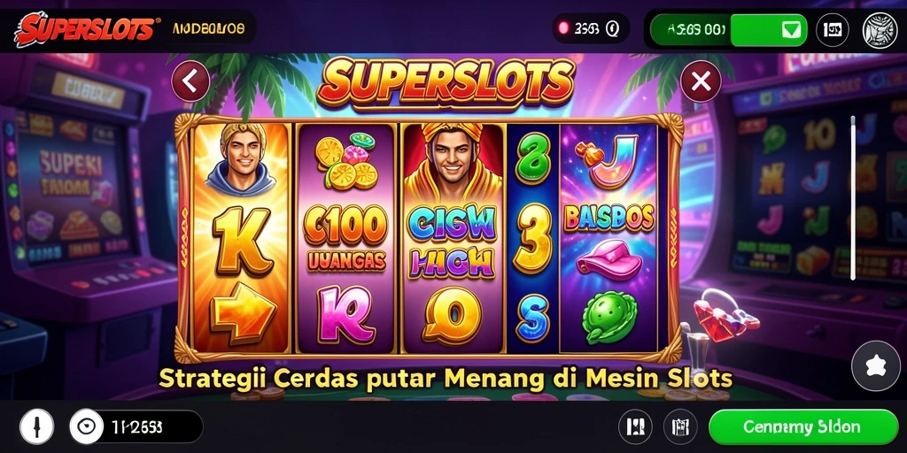 Tampilan gameplay menarik di <strong>SUPERSLOTS</strong> dengan strategi mendebarkan.