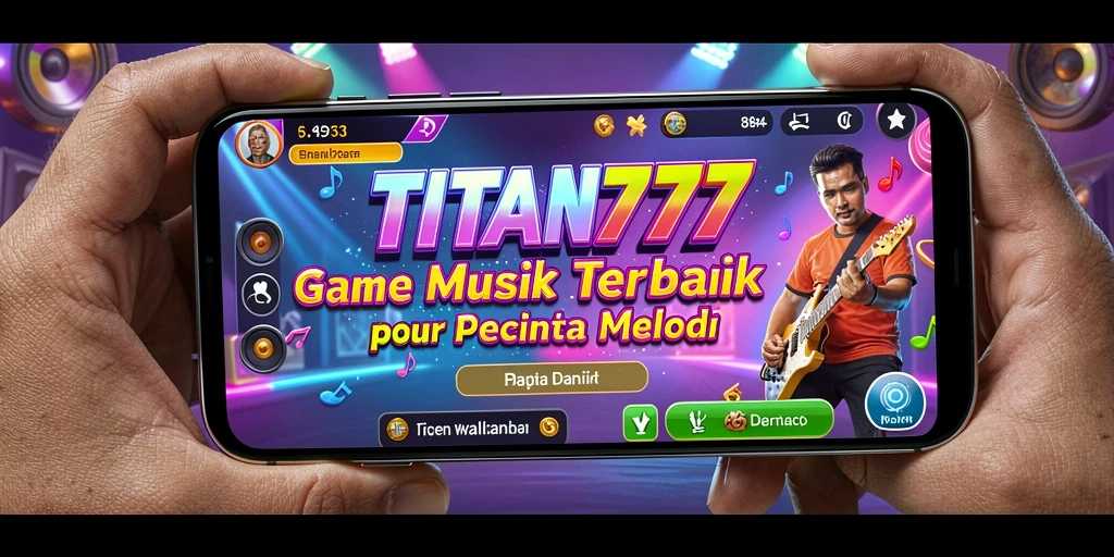 Tampilan gameplay TITAN777 yang penuh warna dan interaktif.